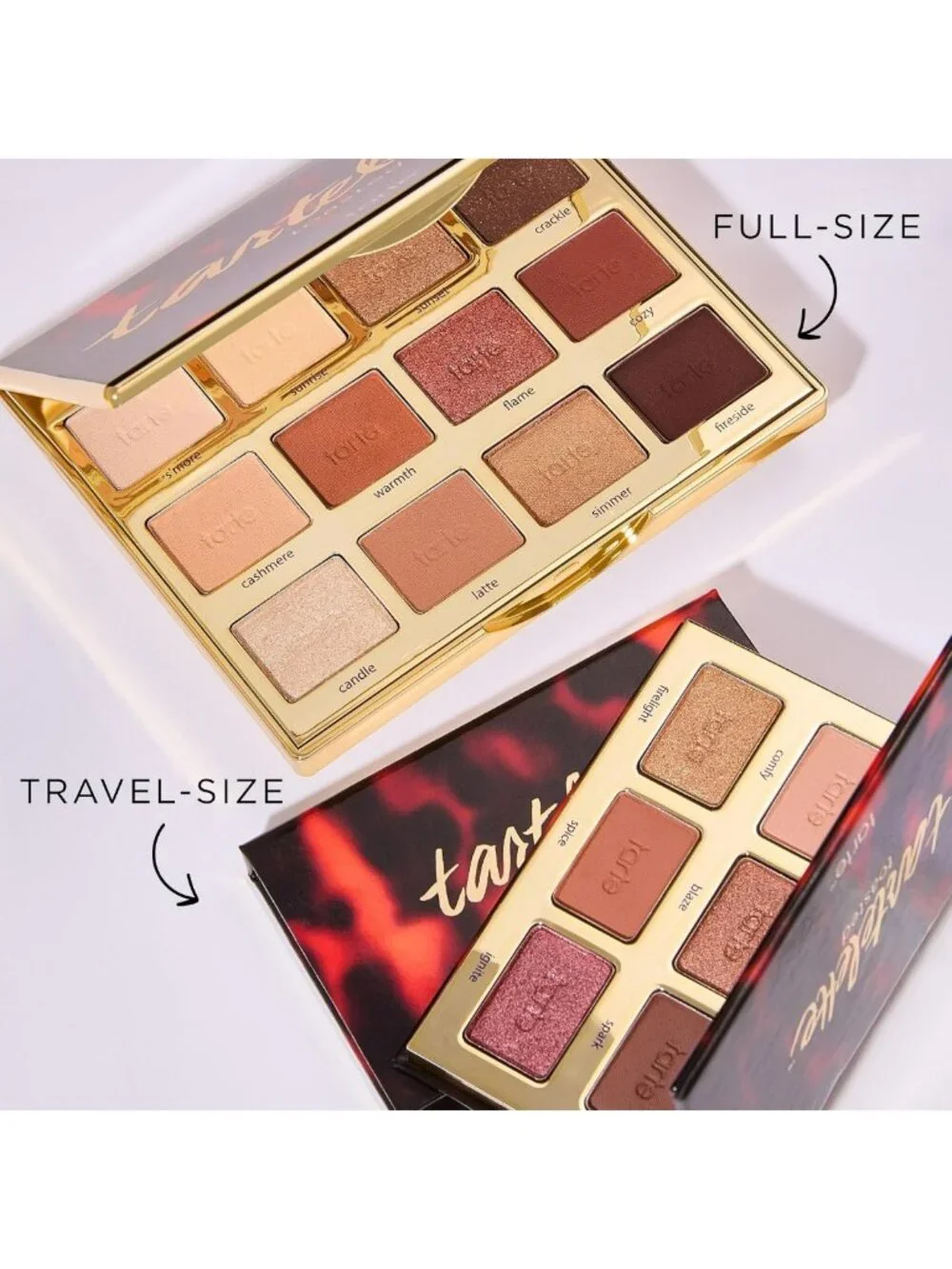 Mini Eyeshadow Palette - Shimmer & Matte Bronze Neutrals, Longwear, Blendable